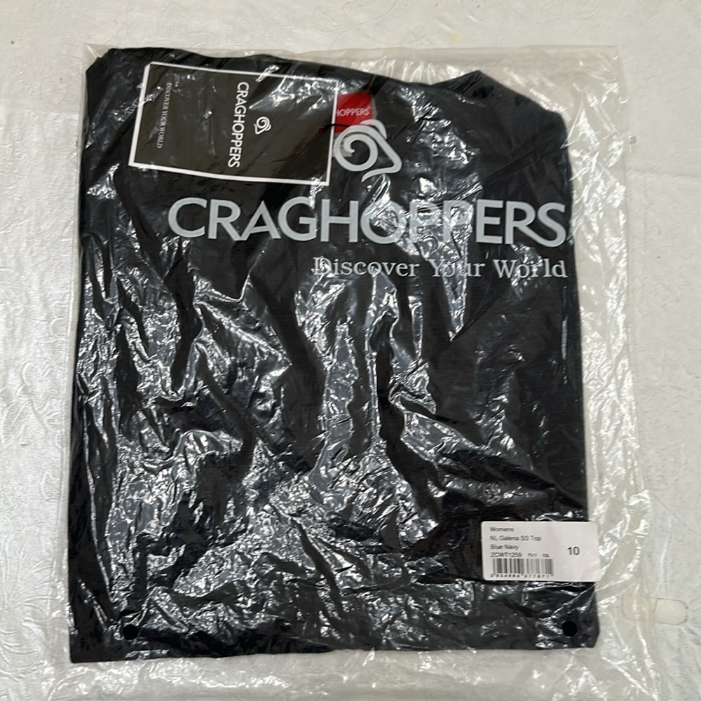 Craghoppers NOSILIFE GALENA SHORT SLEEVE TEE - Blue Navy - Picture 16 of 16